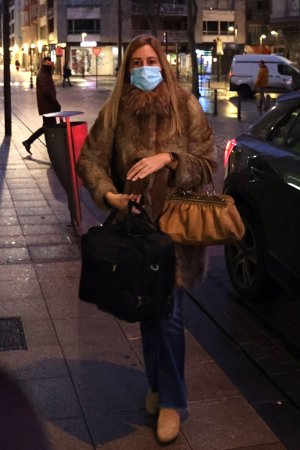 Ainhoa Armentia,  primeras imágenes tras ser pillada en actitud cariñosa con Iñaki Urdangarín