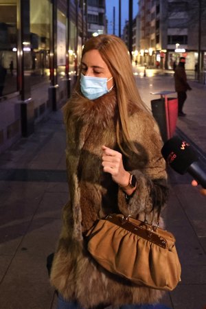 La abogada vitoriana ha acudido con normalidad a su puesto de trabajo