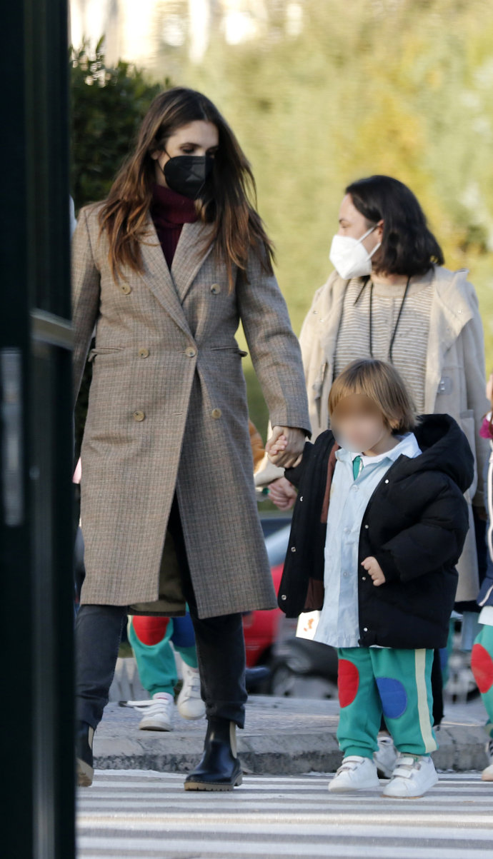 Elena Furiase con su hijo Noah