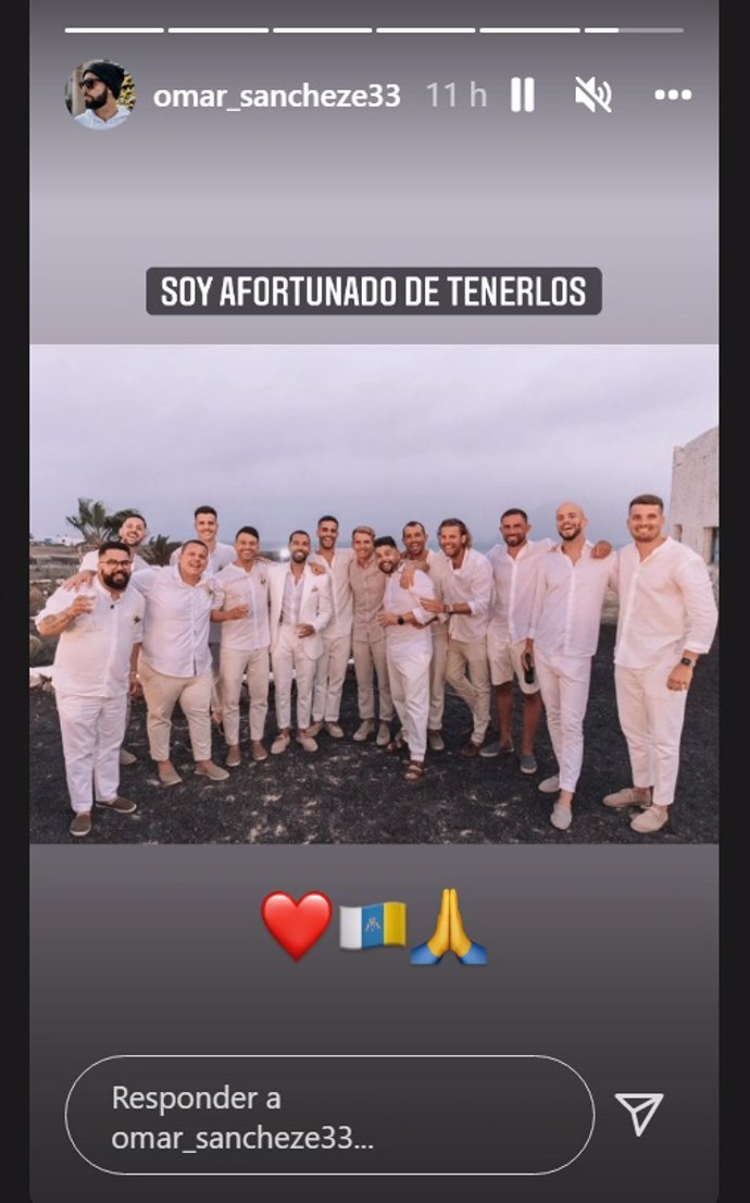 Omar Sánchez ha agradecido el apoyo de sus amigos tras la noticia de su separación