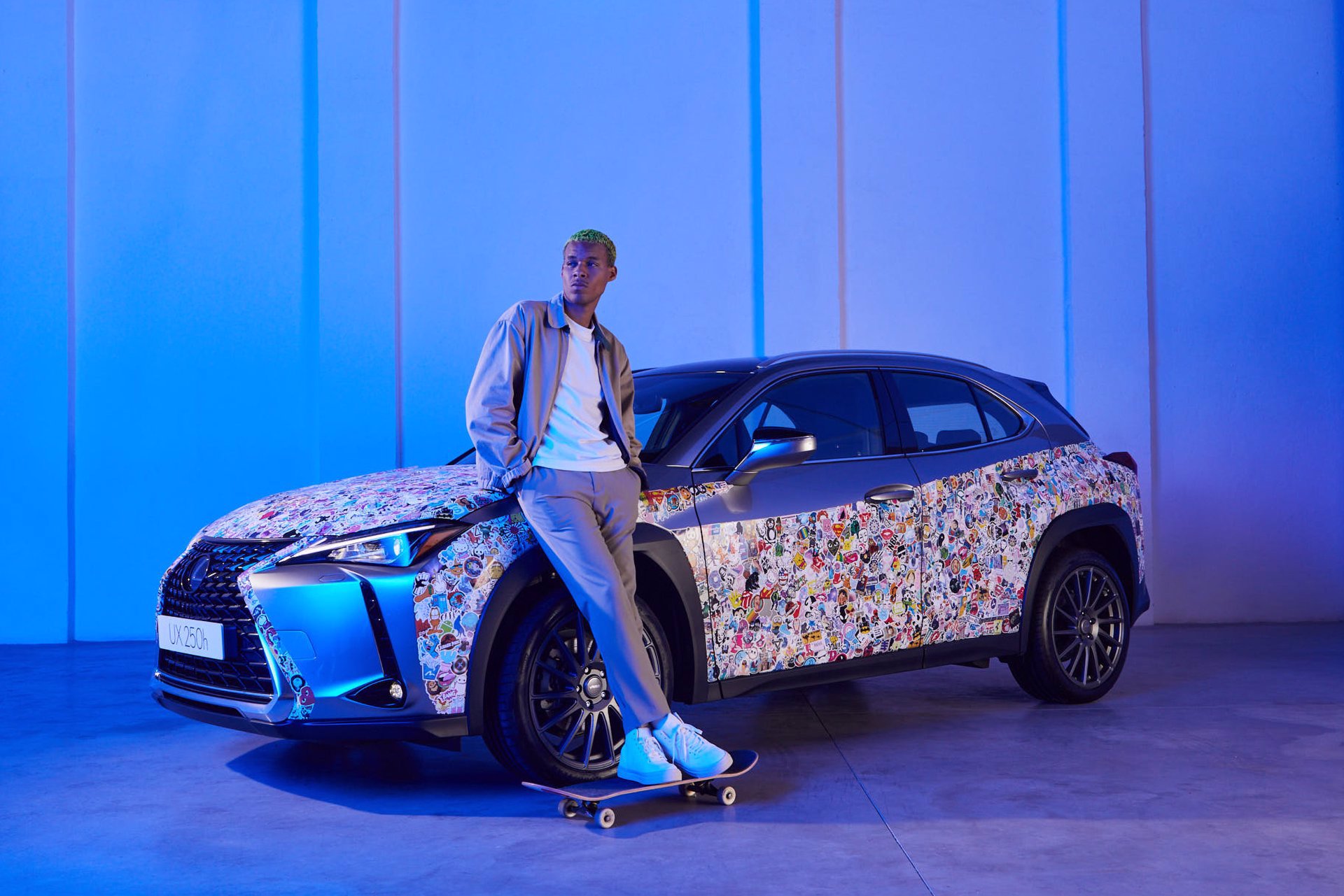 El nuevo modelo de Lexus, inspirado en el arte callejero