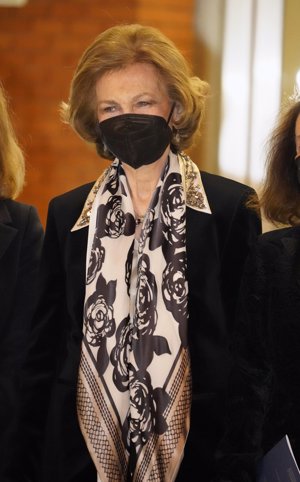 La Reina Sofía, madrina del concierto solidario celebrado en el Auditorio Nacional