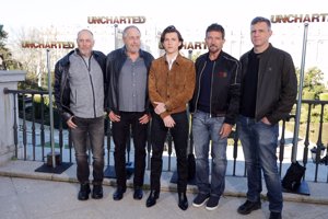 'Uncharted' se ha presentado en Madrid con dos de sus protagonistas