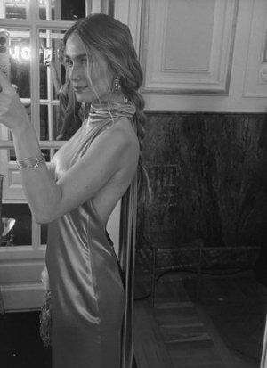 María Pombo, espectacular con una trenza efecto despeinado