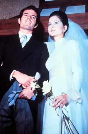 Isabel Preysler, el día de su boda con Julio Iglesias