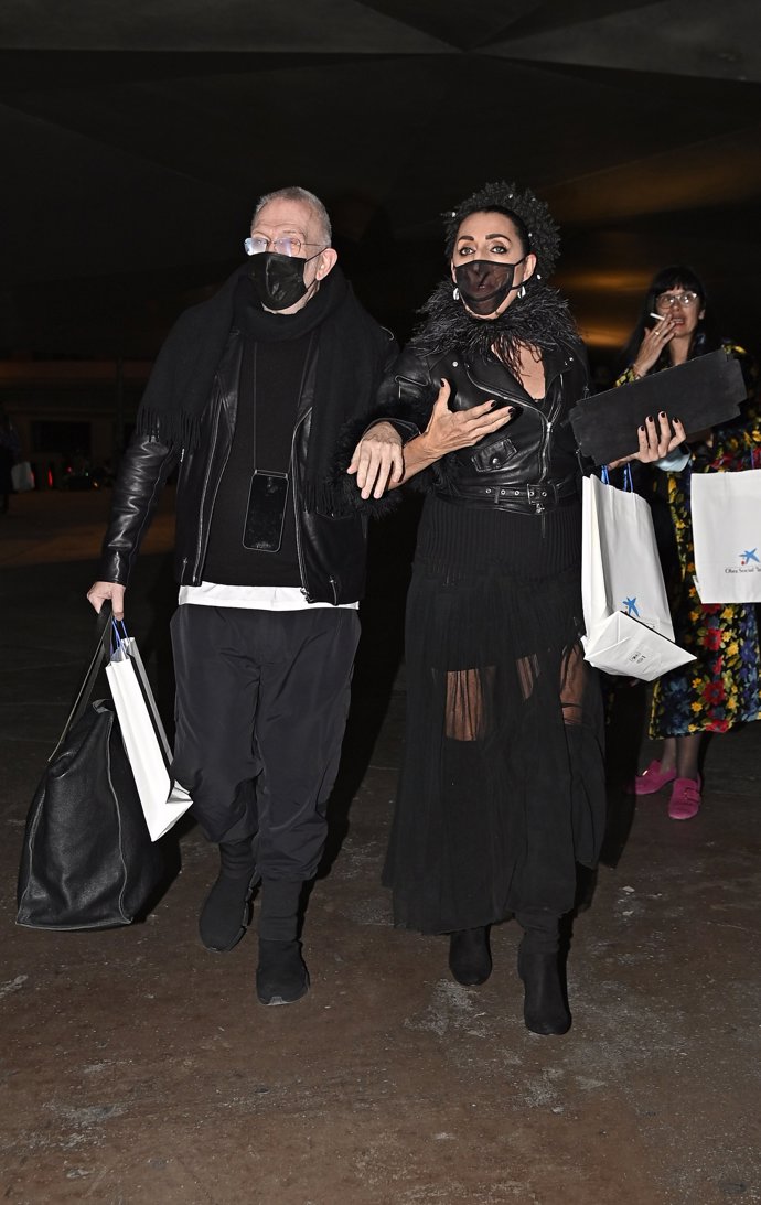 Jean Paul Gaultier con Rossy de Palma