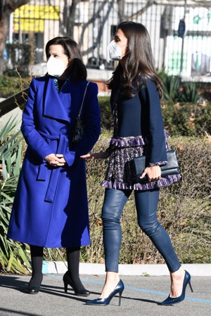 Doña Letizia con Margarita Robles, Ministra de Defensa