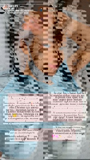 Laura Escanes, en casa tras su operación de hemorroides