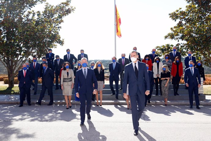 El Rey Felipe ha reaparecido tras su contagio en Covid