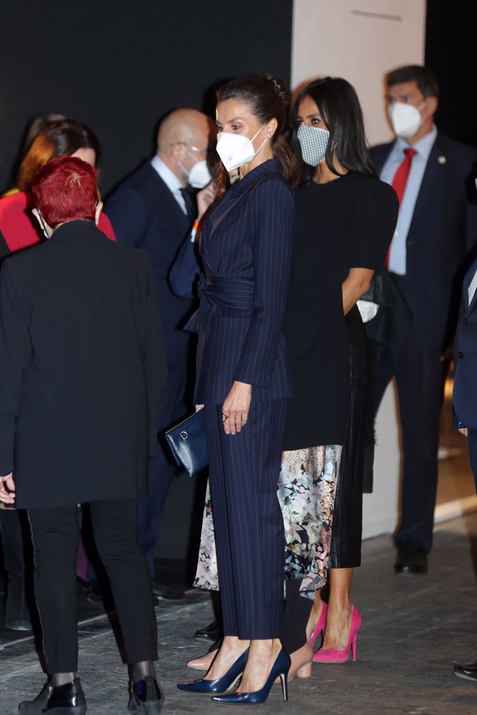 Doña Letizia, en su visita a ARCO