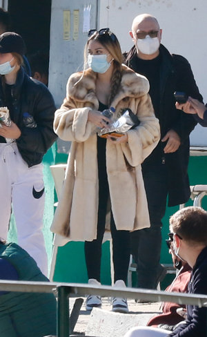 Julia está enamoradísima del futbolista italiano