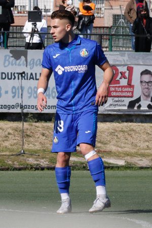 Tommy Rossi juega en el Getafe B