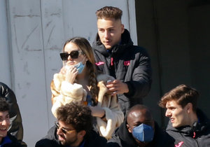 La pareja se ha convertido en inseparable desde que comenzó su relación