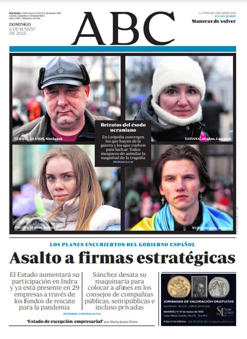 Portada de ABC