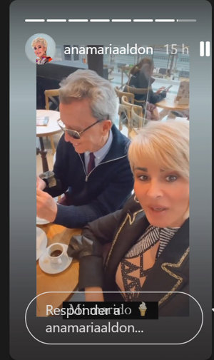 Ana María presumió en Instagram de su plan de domingo con su marido