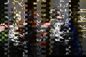 Doña Letizia, entregando uno de los galardones