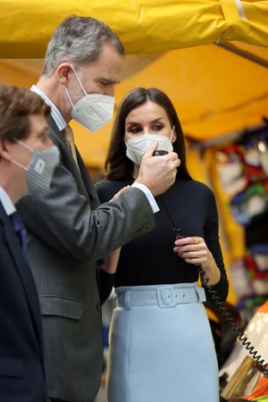 Los Reyes han felicitado a un equipo móvil por radio en un día tan especial