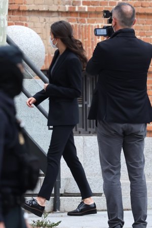 Doña Letizia ha apostado por la comodidad en este acto