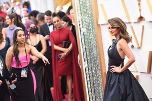 Penélope Cruz, la gran diva española en la alfombra roja de los Oscar... ¡impresionante!