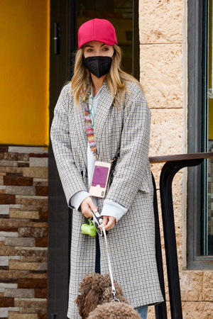 La reportera disfrutó de un desayuno a solas con su perro