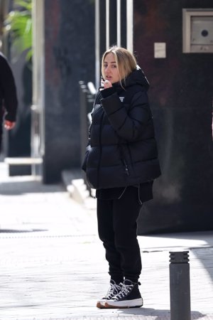 Rocío, minutos antes de someterse a una liposucción