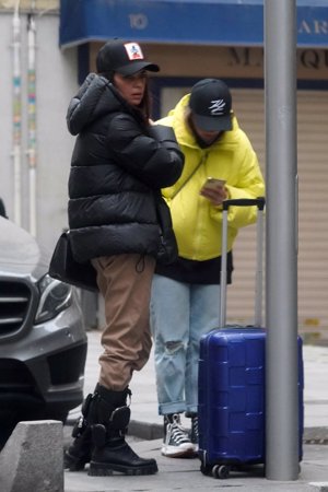 Olga y Rocío llegaron este domingo a Madrid para someterse juntas a una liposucción