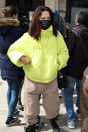 Olga Moreno, con un pantalón amplio tras su retoque