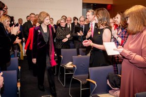 Doña Sofía ha presentado la Biografía digital de la Real Academia de Historia