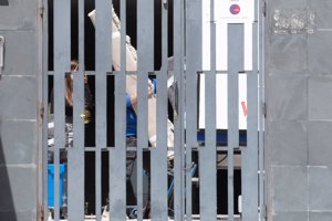 Almudena supervisó personalmente su mudanza