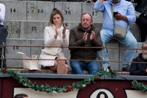 'El Chatarrero' es un gran aficionado a los toros