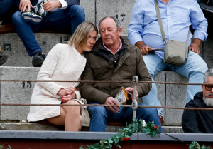 El ex de Ágatha, muy cómplice con una atractiva rubia