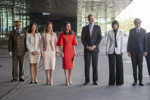 Sus Majestades han protagonizado su primer acto conjunto de la semana