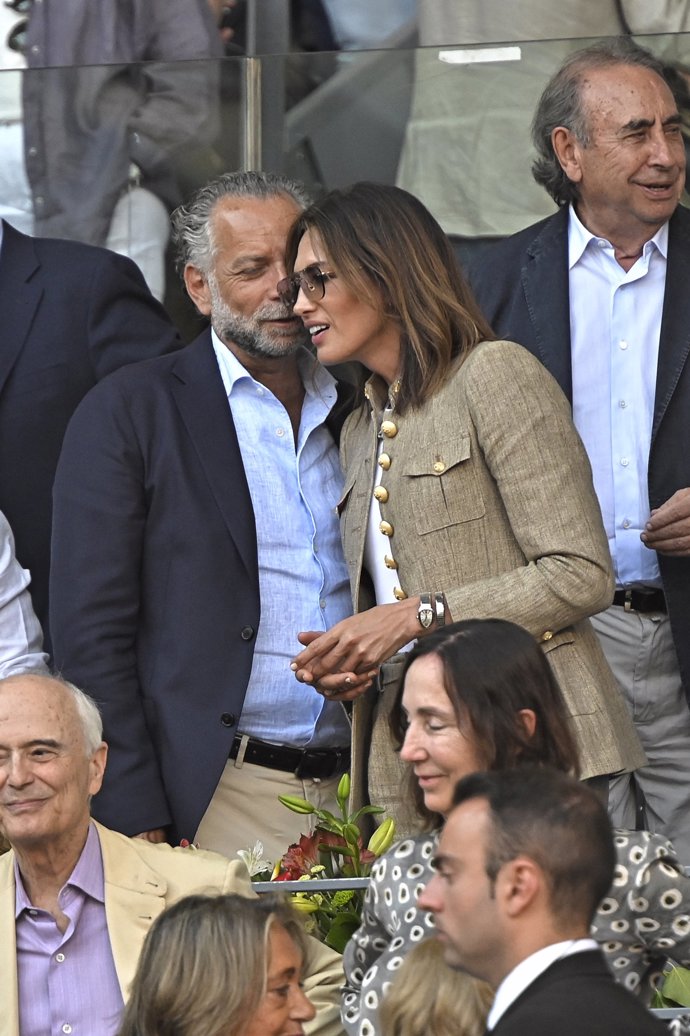 Nieves y Bill Saad, de lo más cómplices