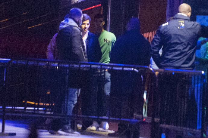 El tenista acudió a una conocida discoteca de la capital