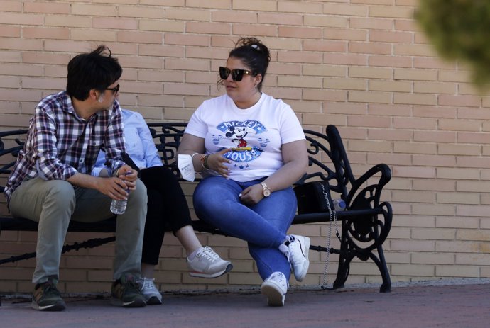 Inma, hija de José Luis, devastada en su último adiós