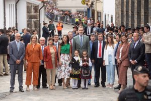Los Reyes conmemoran el centenario de la visita de Alfonso XIII a Las Hurdes
