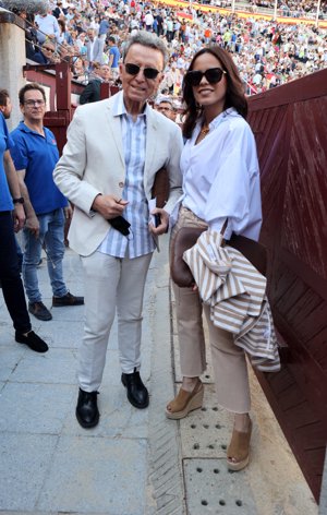 José Ortega Cano y Gloria Camila en Las Ventas