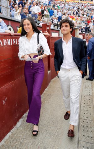 Victoria Federica y Tomás Páramo en Las Ventas