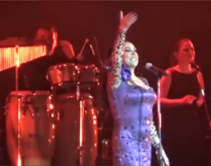 La artista ha logrado un éxito rotundo en Buenos Aires