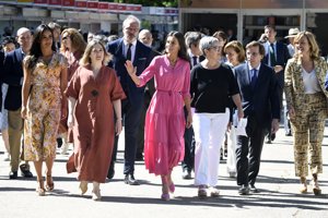 Doña Letizia, fiel a su cita con la Feria del Libro un año más
