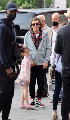 Ronnie Wood ha visitado con su familia el Museo del Prado