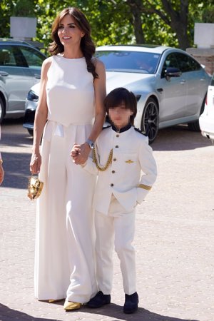 Romina Belluscio, con su hijo Enzo