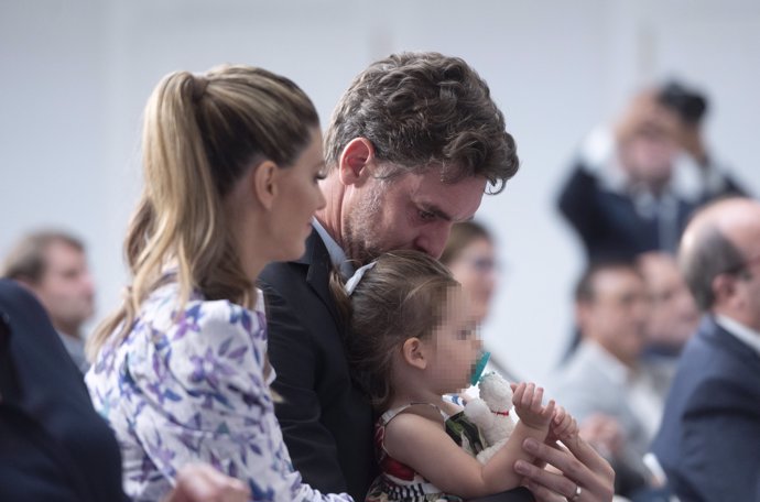 Preciosas imágenes familiares de Pau Gasol