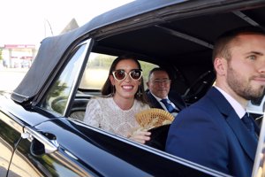 Davide Ancelotti y Ana Galocha, felicidad absoluta en su enlace matrimonial