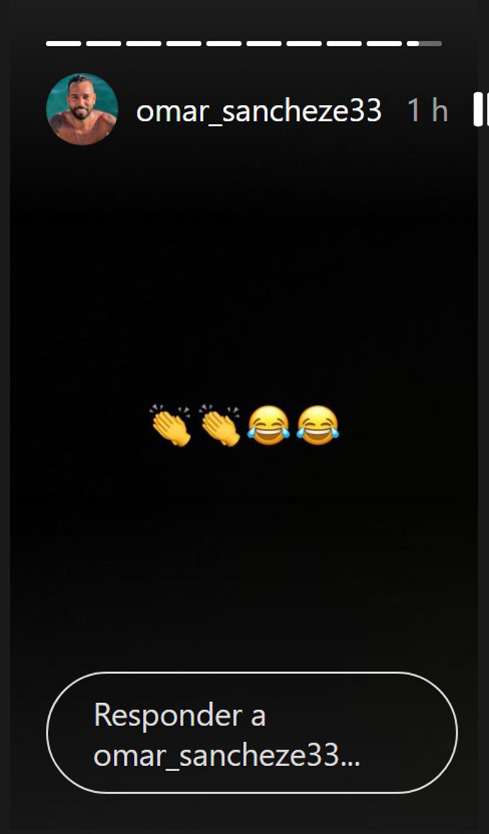 Storie compartido por Omar Sánchez