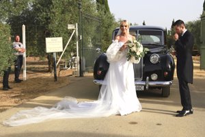 Romarey Ventura, el impresionante vestido de novia que ha lucido en su boda con Jordi Alba