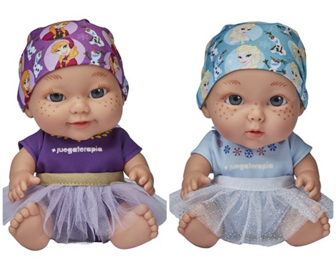 Baby Pelones inspirados en Anna y Elsa de Frozen