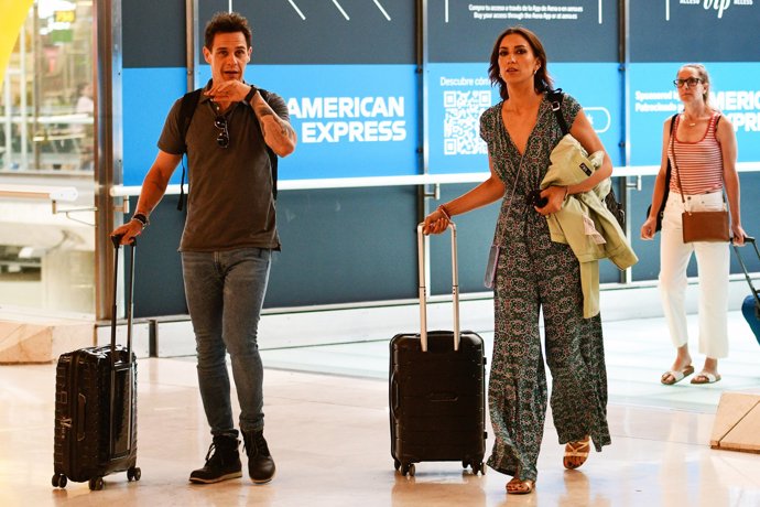 Patricia Pardo y Christian Gálvez, primer verano juntos