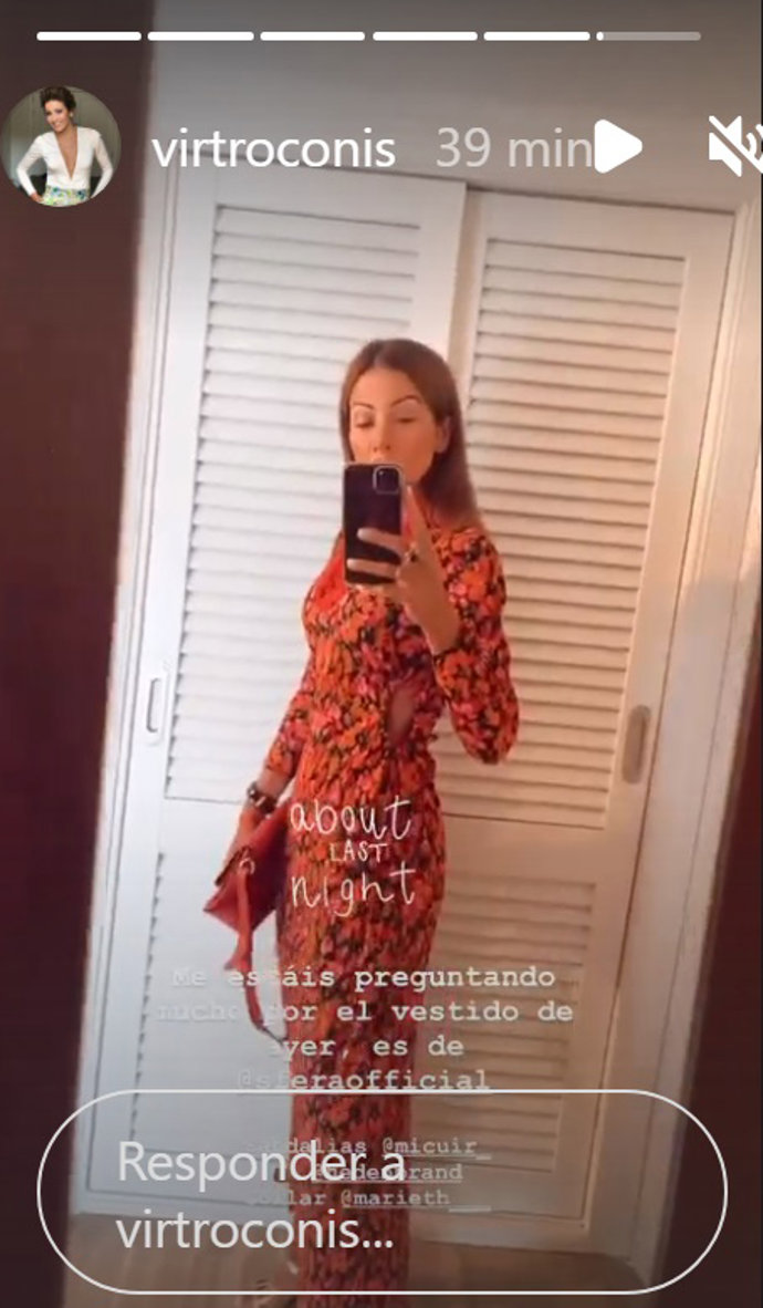 La mujer del Cordobés, ideal con un vestido de flores