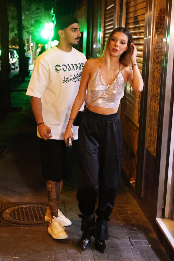 Alejandra Rubio y su novio, Carlos Agüera